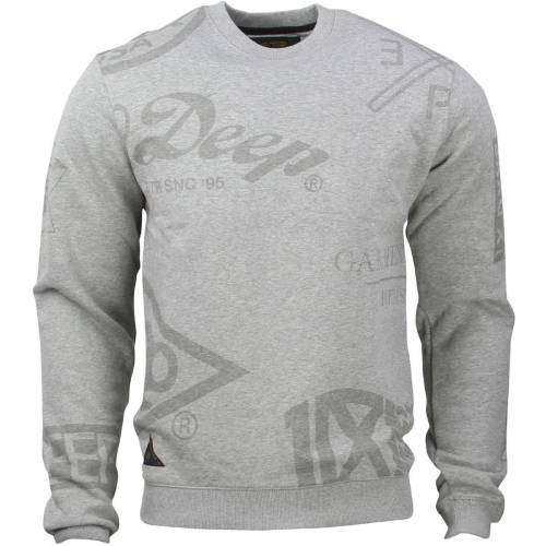 ディープ ヘザー 灰色 グレー グレイ メンズ 【 10 DEEP 10 DEEP FULL CLIP CREWNECK (GRAY / HEATHER GRAY) GRAY HEATHER GRAY 】 メンズファッション トップス Tシャツ カットソー