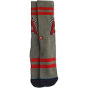 スタンス ロサンゼルス エンゼルス 靴下 赤 レッド 灰色 グレー グレイ メンズ 【 STANCE X MLB LA ANGELS LTBU SOCKS (RED / GRAY) RED GRAY 】 インナー 下着 ナイトウエア レッグ