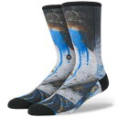 【★Fashion THE SALE★7/12午前10時迄】スタンス 靴下 青色 ブルー メンズ 【 STANCE DEFACED ANNE SOCKS (BLUE) / BLUE 】 インナー 下着 ナイトウエア レッグ