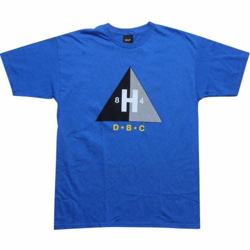 ハフ Tシャツ 青色 ブルー メンズ 【 HUF DBC TEE (ROYAL BLUE) / ROYAL BLUE 】 メンズファッション ..