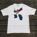 ベイト アート Tシャツ 白色 ホワイト メンズ 【 BAIT X TRANSFORMERS MEN OPTIMUS ART TEE (WHITE) / WHITE 】 メンズファッション トップス カットソー