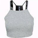 ルーカ タンクトップ 灰色 グレー グレイ ヘザー レディース 【 RVCA WOMEN ARVEE TANK TOP (GRAY / HEATHER) GRA...