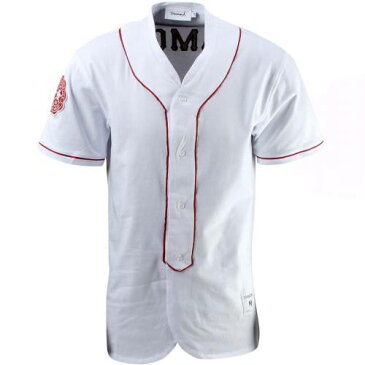 DIAMOND SUPPLY CO ダイヤモンド サプライ ベースボール ジャージー 白色 ホワイト ダイアモンドサプライ メンズ 【 SUPPLY DUGOUT BASEBALL JERSEY WHITE 】