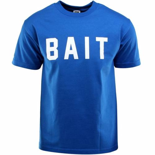 ベイト ロゴ Tシャツ 青色 ブルー 白色 ホワイト メンズ 【 BAIT LOGO TEE (BLUE / ROYAL BLUE WHITE) BLUE ROYAL BLUE WHITE 】 メンズファッション トップス カットソー ベイト ロゴ Tシャツ 青色 ブルー 白色 ホワイト メンズ 【 BAIT LOGO TEE (BLUE / ROYAL BLUE WHITE) BLUE ROYAL BLUE WHITE 】 メンズファッション トップス カットソー