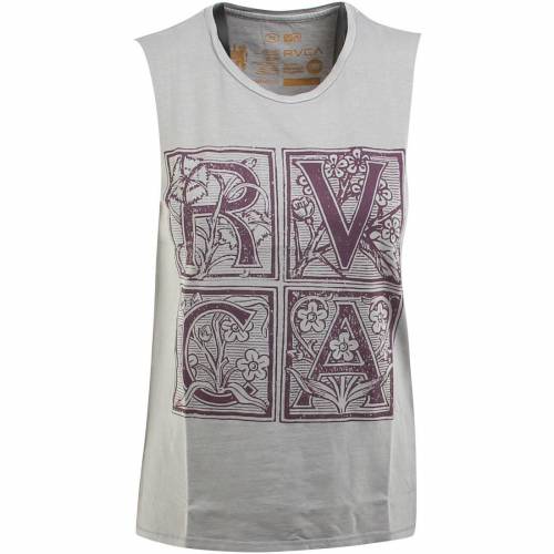 ルーカ タンクトップ 灰色 グレー グレイ レディース 【 RVCA WOMEN LETTERPRESS MUSCLE TANK TOP (GRAY) / GRAY 】 レディースファッション トップス ルーカ タンクトップ 灰色 グレー グレイ レディース 【 RVCA WOMEN LETTERPRESS MUSCLE TANK TOP (GRAY) / GRAY 】 レディースファッション トップス