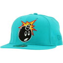 Lbv Lbv Xq j[G Y y THE HUNDREDS ADAM NEW ERA FITTED CAP (TEAL) / TEAL z obO YLbv Xq