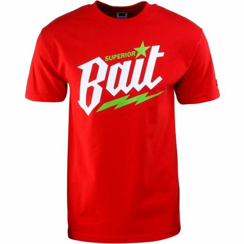 ベイト Tシャツ 白色 ホワイト 赤 レッド 緑 グリーン メンズ 【 BAIT SUPERIOR TEE (RED / WHITE GREEN) RED WHITE GREEN 】 メンズファッション トップス カットソー