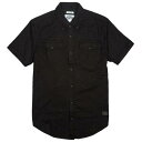 クラブ 黒色 ブラック ウーブン ビリオネアボーイズクラブ メンズ 【 BILLIONAIRE BOYS CLUB BILLIONAIRE BOYS CLUB MEN BLACK GARDENS WOVEN SHIRT (BLACK) / 】 メンズファッション トップス カジュアルシャツ