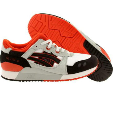 アシックスタイガー ASICS TIGER 白色 ホワイト 黒色 ブラック アシックスタイガー ジュニア キッズ 【 BIG KIDS GEL LYTE III GS WHITE BLACK 】