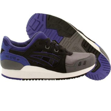 アシックスタイガー ASICS TIGER 黒色 ブラック アシックスタイガー ジュニア キッズ 【 BIG KIDS GEL LYTE III GS BLACK 】
