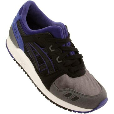 アシックスタイガー ASICS TIGER 黒色 ブラック アシックスタイガー ジュニア キッズ 【 BIG KIDS GEL LYTE III GS BLACK 】
