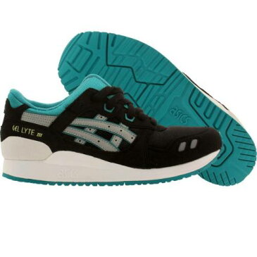 アシックスタイガー ASICS TIGER 黒色 ブラック 灰色 グレー グレイ アシックスタイガー ジュニア キッズ 【 GRAY BIG KIDS GEL LYTE III GS BLACK LIGHT 】