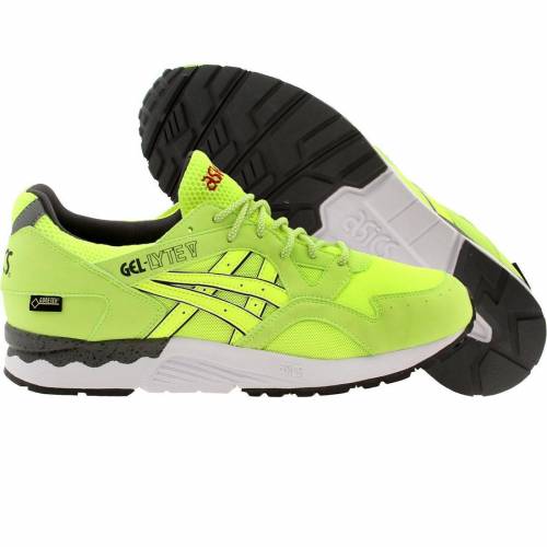 ASICS TIGER 緑 グリーン ライム アシックスタイガー スニーカー メンズ 【 GREEN X UBIQ MEN GEL LYTE V HAZARD LIME 】