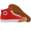 フライヤーズ ハイ 赤 レッド ピーエフ スニーカー メンズ 【 PF FLYERS PF FLYERS MEN CENTER HIGH (RED) / RED 】