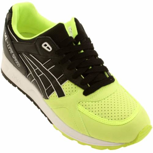 【★スーパーSALE★9/11深夜2時迄】ASICS TIGER ゲルライト スピード 黄色 イエロー 黒色 ブラック アシックスタイガー スニーカー メンズ 【 SPEED YELLOW MEN GELLYTE SAFETY BLACK 】