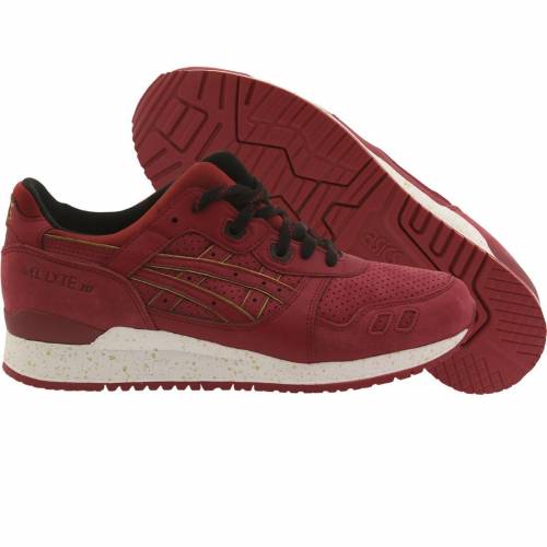 ワイン色 バーガンディー アシックスタイガー スニーカー メンズ 【 ASICS TIGER ASICS TIGER MEN GEL LYTE III (BURGUNDY / BURGUNDY) BURGUNDY BURGUNDY 】