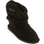 ベアーポー ニット ブーツ 黒色 ブラック レディース 【 BEARPAW WOMEN KNIT TALL BOOT (BLACK) / BLACK 】 ムートンブーツ