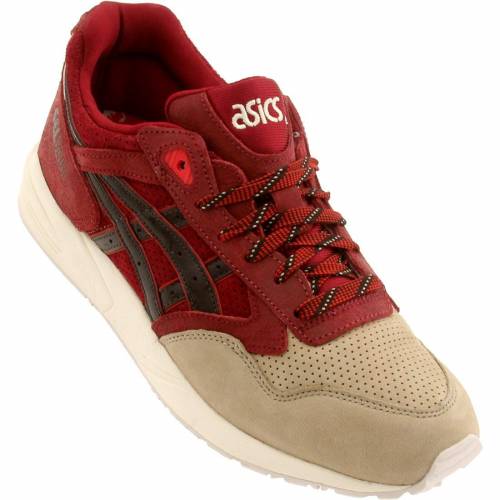 アシックスタイガー ASICS TIGER クリスマス ワイン色 バーガンディー 茶色 ブラウン アシックスタイガー スニーカー メンズ 【 MEN GELSAGA SANTA CHRISTMAS PACK BURGUNDY DARK BROWN 】