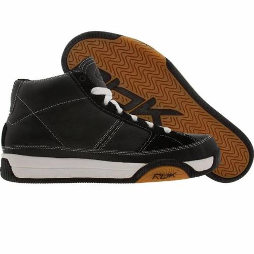 【★スーパーSALE★12/11深夜2時迄】リーボック ミッド 白色 ホワイト 黒色 ブラック スニーカー ジュニア キッズ 【 REEBOK BIG KIDS RBK OG MID (BLACK / WHITE GUM) BLACK WHITE GUM 】 メンズ