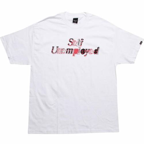 Tシャツ 白色 ホワイト メンズ 【 TRIUMVIR SELF UNEMPLOYED TEE (WHITE) / WHITE 】 メンズファッション トップス カットソー