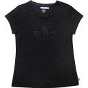 AfB_X fB[X S TVc F ubN y ADIDAS WOMENS RS LOGO TEE (BLACK) / BLACK z fB[Xt@bV gbvX Jbg\[