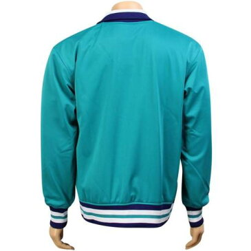 MITCHELL AND NESS シャーロット ホーネッツ ウォーム トラック ジャケット ミッチェルアンドネス トラックジャケット メンズ 【 NBA PRESEASON WARM UP TEAL 】