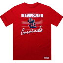 カーディナルス Tシャツ 赤 レッド ミッチェルアンドネス メンズ 【 MITCHELL AND NESS MITCHELL AND NESS ST LOUIS CARDINALS BLANK TEE (DARK RED) / DARK RED 】 メンズファッション トップス カットソー