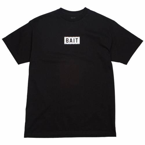 ベイト ロゴ Tシャツ 黒色 ブラック メンズ 【 BAIT MEN OFFICIAL LOGO TEE (BLACK) / BLACK 】 メンズファッション トップス カットソー