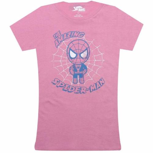 gLhL fB[X re[W Be[W TVc sN y TOKIDOKI X MARVEL WOMENS VINTAGE SPIDERMAN TEE (PINK) / PINK z fB[Xt@bV gbvX Jbg\[