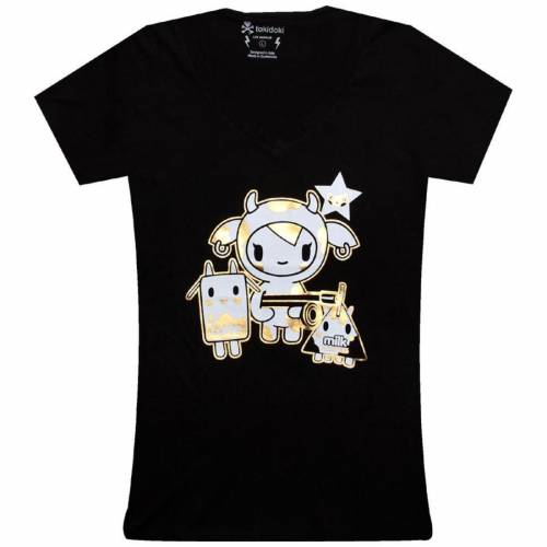 gLhL fB[X TVc F ubN y TOKIDOKI WOMENS GOLDEN MOOFIA TEE (BLACK) / BLACK z fB[Xt@bV gbvX Jbg\[