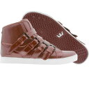 【★アフターーセール中★6/21午前10時迄】スープラ SUPRA スープラ パテント スニーカー 【 SUPRA STRAPPED NS BURGANDY PATENT 】 メンズ スニーカー