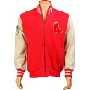 赤 レッド ジャケット ボストン カーディナル クリーム レッドソックス メンズ 【 RED JACKET BOSTON SOX HOMEROOM (CARDINAL / CREAM) CARDINAL CREAM 】 メンズファッション コート