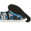 エーライフ シェル 青色 ブルー スニーカー メンズ 【 ALIFE SHELL TOE HEY PRINTED CANVAS (BLUE) / BLUE 】