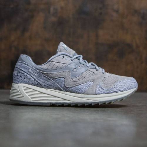 サッカニー 灰色 グレー グレイ スニーカー メンズ 【 SAUCONY MEN GRID 8000 - DIRTY SNOW (GRAY) / GRAY 】