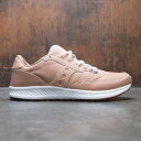 TbJj[ F uE Xj[J[ Y y SAUCONY MEN FREEDOM RUNNER (BROWN / TAN) BROWN TAN z