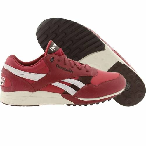 リーボック プレミアム 赤 レッド スニーカー メンズ 【 REEBOK MEN RACER X PREMIUM (TRI RED / SOAP EARTH) TRI RED SOAP EARTH 】