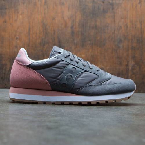 サッカニー ジャズ チャコール 灰色 グレー グレイ ピンク スニーカー メンズ 【 SAUCONY MEN JAZZ ORIGINAL (GRAY / CHARCOAL PINK) GRAY CHARCOAL PINK 】