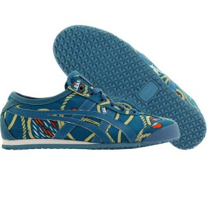 ᥭ Ŀ ֥롼 ˥ĥ ˡ ǥ  ONITSUKA TIGER ONITSUKA TIGER X MAKUMO WOMEN MEXICO 66 - CHIGUSAIRO (BLUE) / BLUE 