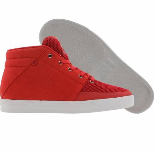 モダン ミッド 赤 レッド アンドロイドオム スニーカー メンズ 【 AH BY ANDROID HOMME MODERN MID (RED) / RED 】