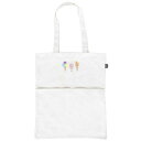 クリーム バッグ 白色 ホワイト ナチュラル レイジーオーフ アイスクリーム メンズ 【 LAZY OAF ICE CREAM TOTE BAG (WHITE / NATURAL) WHITE NATURAL 】 メンズバッグ