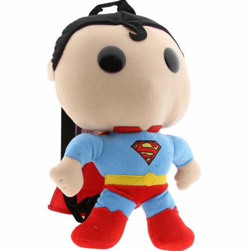 ディーシー コミックス バックパック バッグ リュックサック 青色 ブルー メンズ 【 DC COMICS SUPERMAN PLUSH MINI BACKPACK (BLUE) / BLUE 】 メンズバッグ