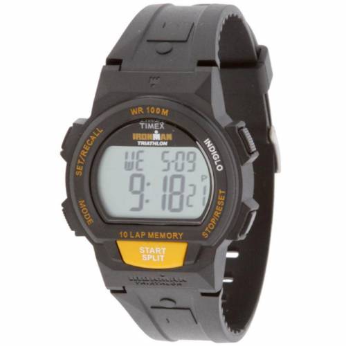 タイメックス ウォッチ 時計 黒色 ブラック 橙 オレンジ メンズ 【 TIMEX 10 LAP MEMORY CHRONO WATCH (BLACK / ORANGE) BLACK ORANGE 】 腕時計 メンズ腕時計 ※入荷時に電池が切れの場合もありますので予め