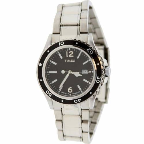 タイメックス クラシック ウォッチ 時計 銀色 シルバー 黒色 ブラック メンズ 【 TIMEX CLASSIC WATCH (SILVER / BLACK) SILVER BLACK 】 腕時計 メンズ腕時計 ※入荷時に電池が切れの場合もありますので