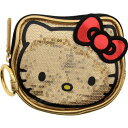 【★スーパーSALE★12/11深夜2時迄】コイン バッグ ゴールド ハローキティー メンズ 【 HELLO KITTY SEQUINS FACE COIN BAG (GOLD) / GOLD 】 メンズバッグ