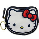 【★スーパーSALE★12/11深夜2時迄】コイン バッグ 白色 ホワイト 赤 レッド ハローキティー メンズ 【 HELLO KITTY SEQUINS BOW COIN BAG (WHITE / RED) WHITE RED 】 メンズバッグ