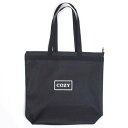 `[ {bNX obO F ubN Y y TEAM COZY BOX TOTE BAG (BLACK) / BLACK z YobO