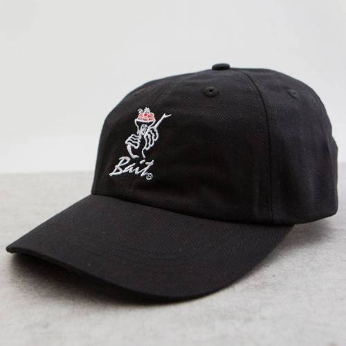 ベイト キャップ キャップ 帽子 黒色 ブラック メンズ 【 BAIT FIESTA LADY DAD CAP (BLACK) / BLACK 】 バッグ メンズキャップ 帽子