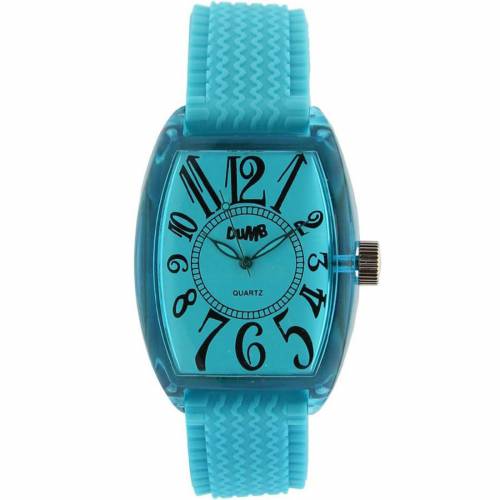 【★Fashion THE SALE★7/12午前10時迄】ダム ウォッチ 時計 メンズ 【 DUMB ANALOG WATCH (TEAL) / TEAL 】 腕時計 メンズ腕時計 ※入荷時に電池が切れの場合もありますので予めご了承ください。