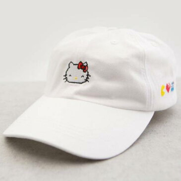 【★スーパーSALE★9/11深夜2時迄】ベイト 白色 ホワイト ハローキティー メンズ 【 BAIT X SANRIO PACMAN HAT WHITE 】