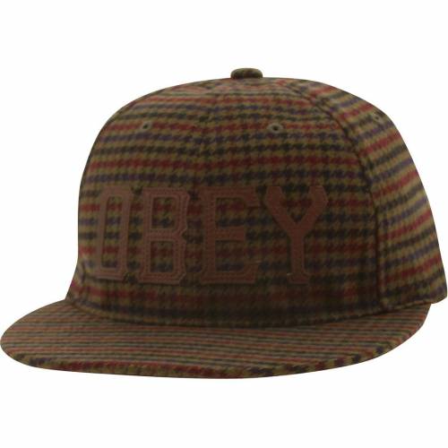 オーベイ オベイ キャップ キャップ 帽子 オリーブ アジャスタブルキャップ メンズ 【 OBEY HANK ADJUSTABLE CAP (OLIVE) / OLIVE 】 バッグ メンズキャップ 帽子